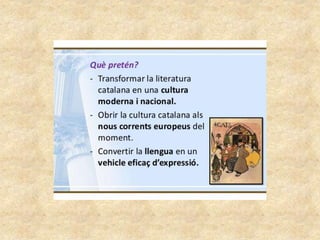 Context històric modernisme