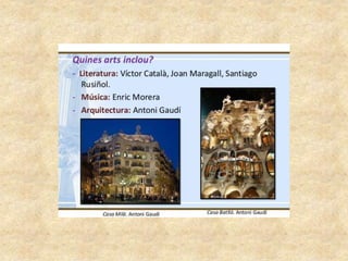 Context històric modernisme