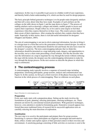 Context mapping by Froukje S. Visser, Pieter Jan Stappers, Remko Van ...