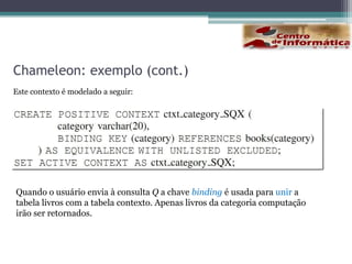 Visão geral da arquitetura do sistema Contexto