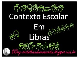 CONTEXTO
ESCOLAR
 