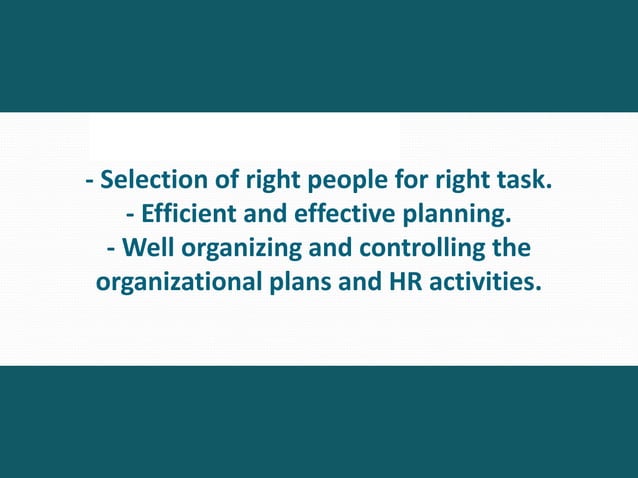 Context Of Hrm And Challenges