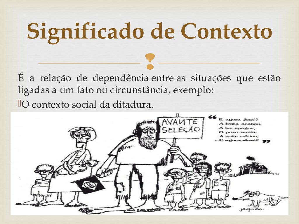 Exemplo De Contexto Histórico - FDPLEARN