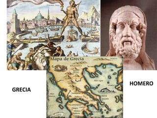 HOMERO
GRECIA
 