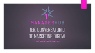 Presentación ManagerHub