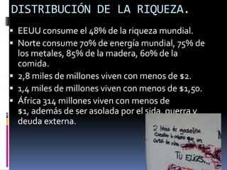hegemonía a la supremacía de una entidad sobre otras de igual tipoUNIVERSALIZACIÓN VS GLOBALIZACIÓNUniversalización: desarrollo de la ciencia y tecnología, revolución en términos de la productividad.Globalización: proceso de libre circulación de bienes y servicios para un mercado mundial.