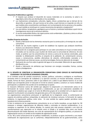 Contextos Problematizadores CENS Mza