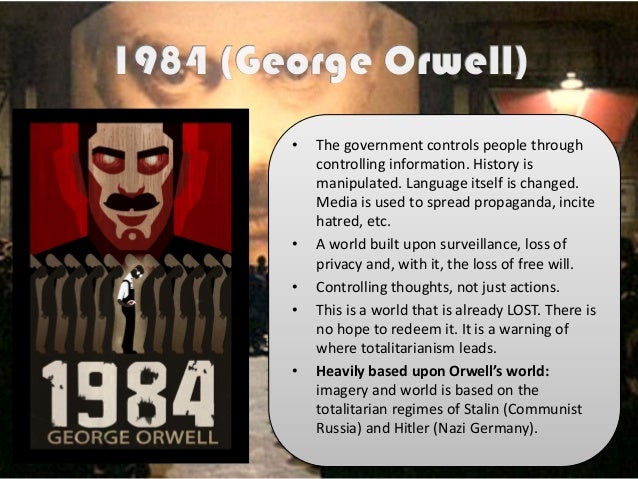 Orwell's 1984 compared to nazi germany