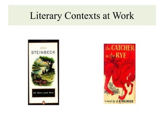 Contexts of literary works | PPTX