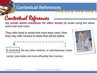 contextual-reference-words.ppt llsllasvld | PPT