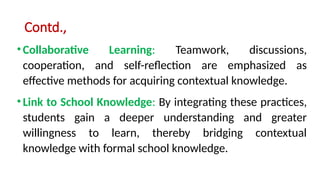 CONTEXTUAL VS TEXTUAL visual data 8