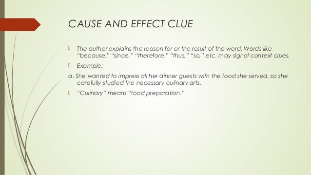 Contextual Clues