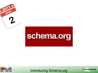 2
● 2011 ●
June
Introducing Schema.org
 