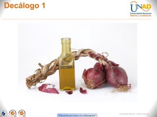 Decálogo 1
FI-GQ-GCMU-004-015 V. 000-27-08-2011
 