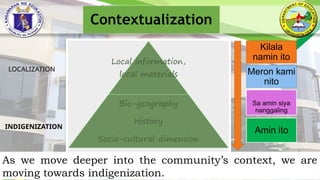 Contextualization and Localization of Learning Resource Materials and ...