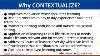Contextualization for Indigenous Learners | PPTX