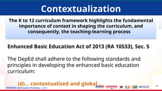 Contextualization for Indigenous Learners | PPTX