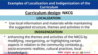 Contextualization for Indigenous Learners | PPTX