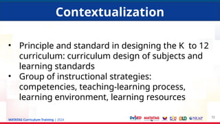 Contextualization for Indigenous Learners | PPTX
