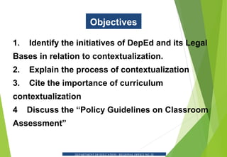 Contextualization presentation | PPT