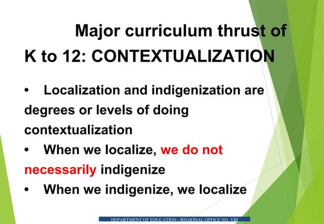 Contextualization presentation