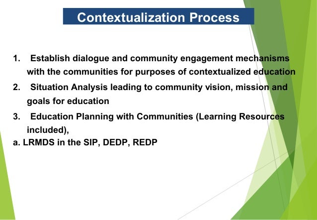 Contextualization Presentation