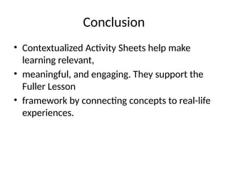 Contextualized_Activity_Sheets_Fuller_Lesson_Presentation.pptx