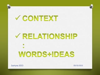 Contextualizing | PPTX