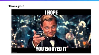 Thank you!
 