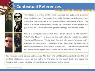 Contextual References Contextual References 