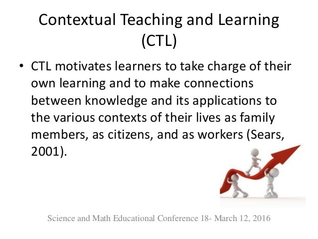 Contextual teaching and learning