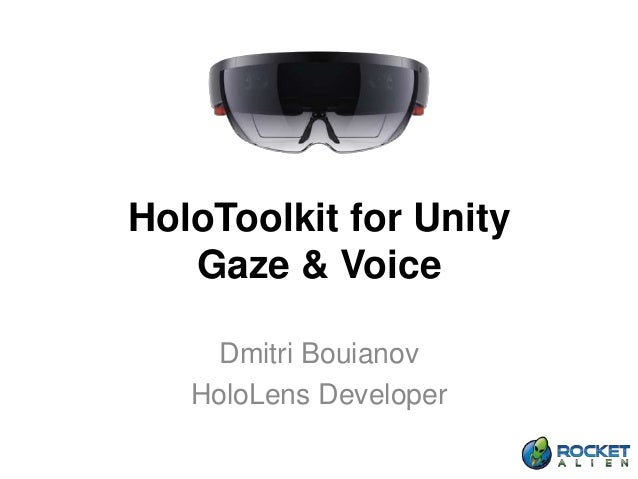 Unity Holotoolkit Unity Holotoolkit
