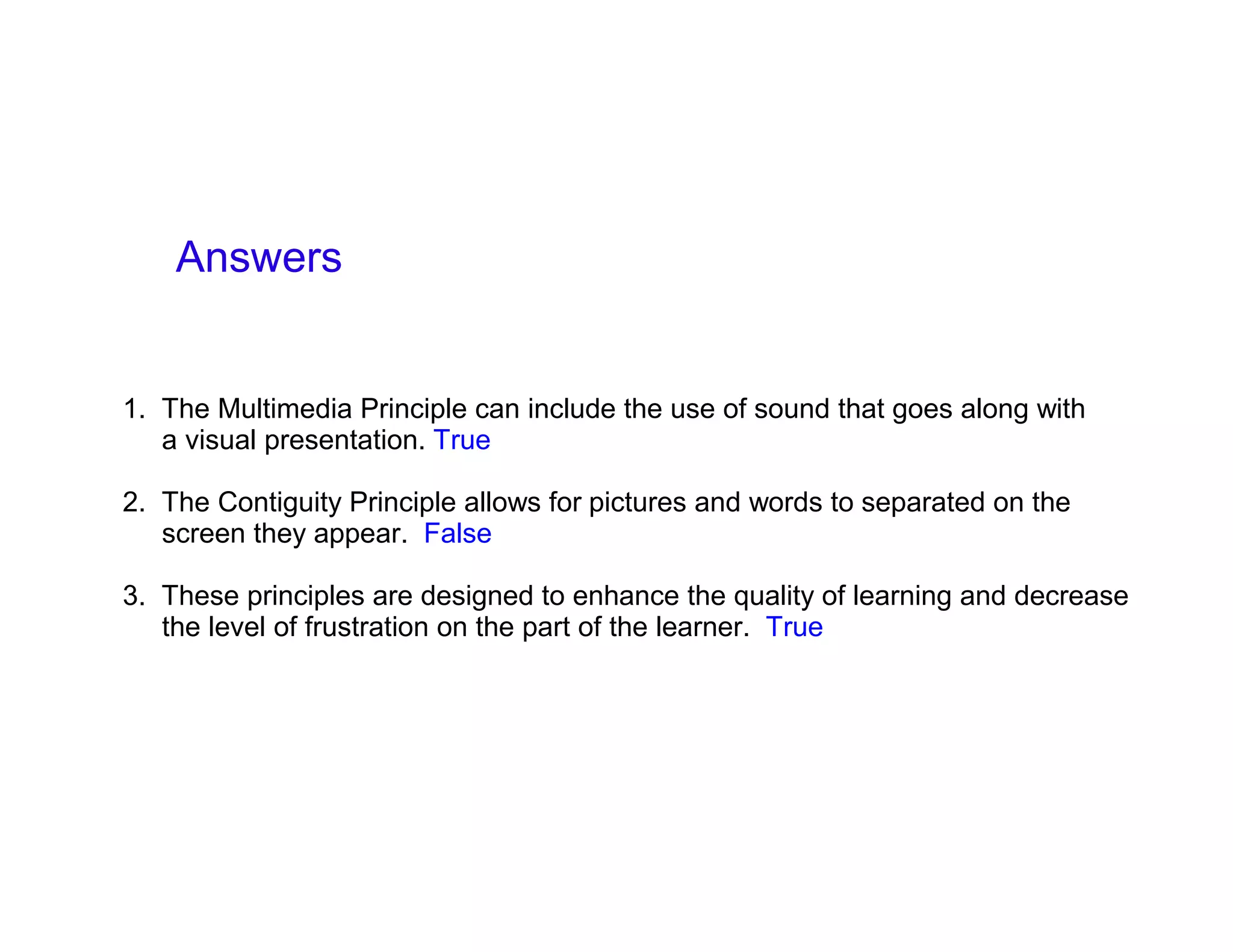 Contiguity Principle | PDF