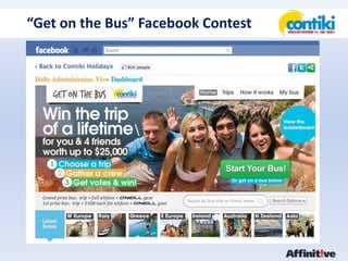 “Get on the Bus” Facebook Contest 