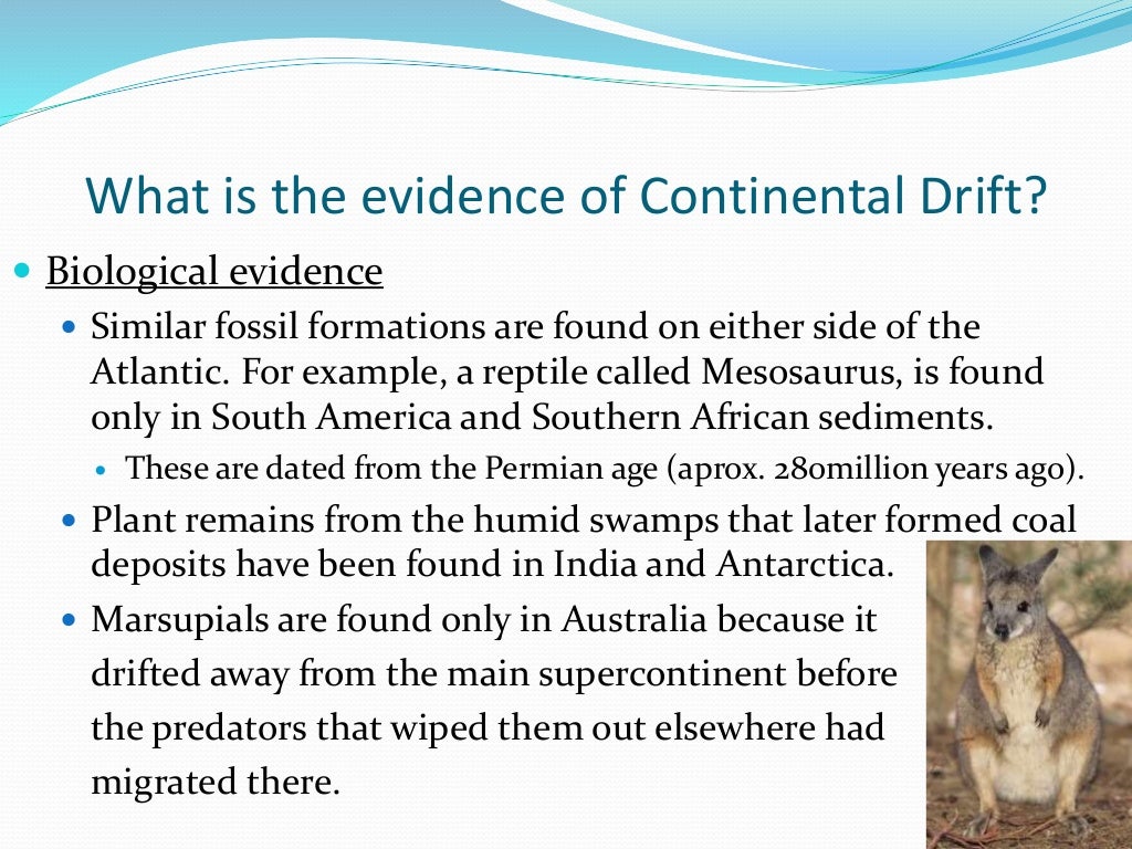 Continental drift A2 Geography