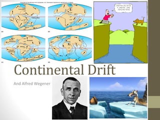 Continental Drift
And Alfred Wegener
 