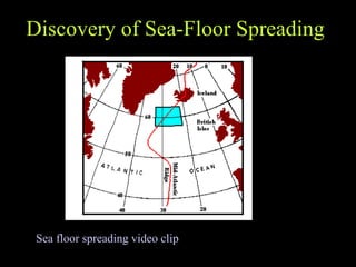 Discovery of Sea-Floor Spreading   Sea floor spreading video clip 