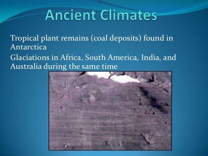 Continental drift theory