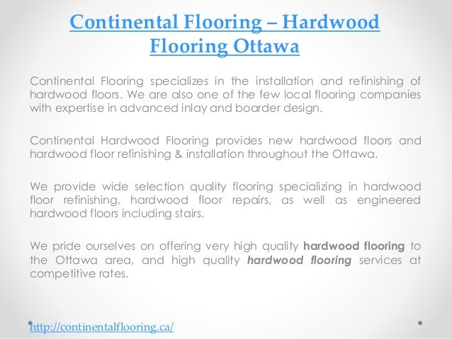 Flooring Ottawa Hardwood Flooring Ottawa Continental Flooring