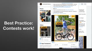 Best Practice:
Contests work!
 