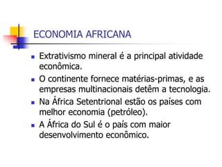 Continente Africano | PPSX