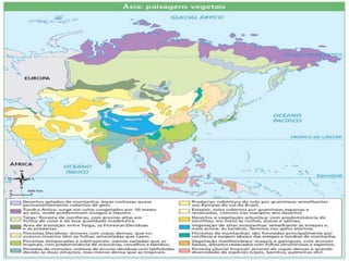 O QUADRO NATURAL ASIÁTICO