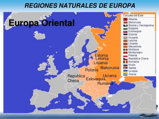 Continente europa clase