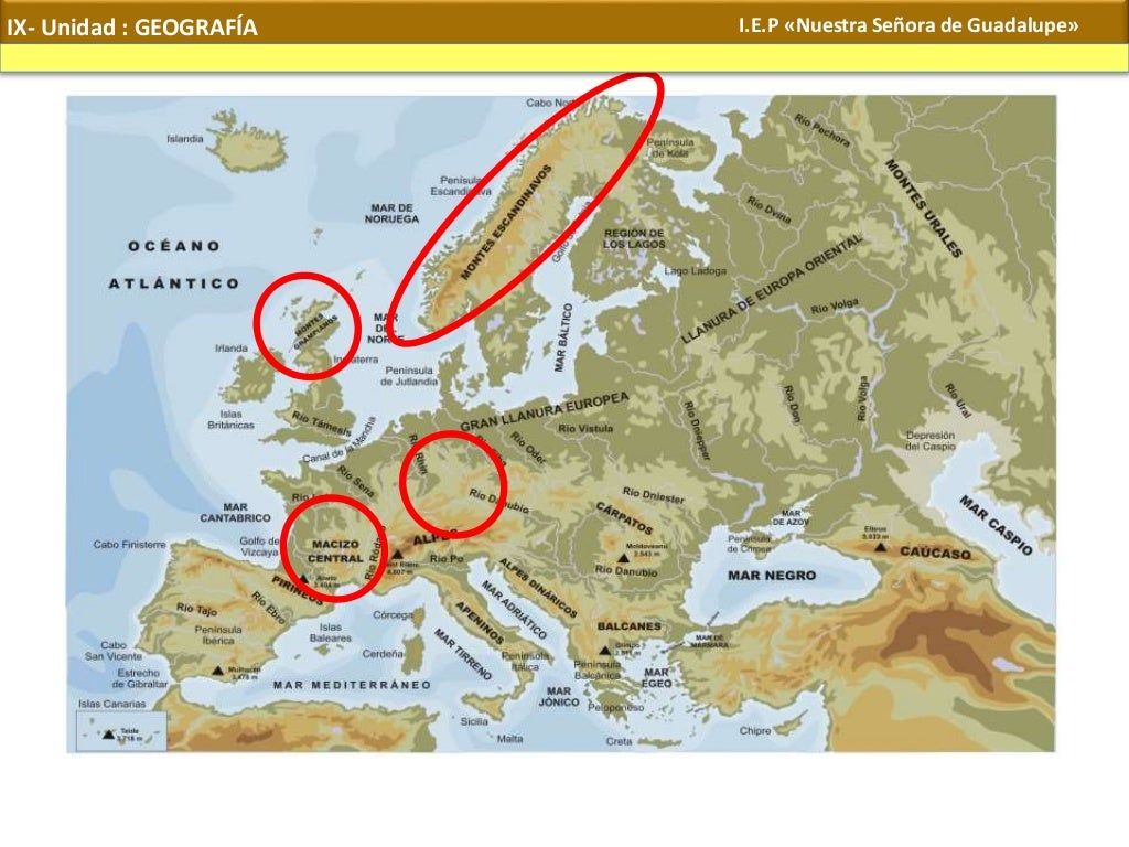 Continente europeo Continente europeo