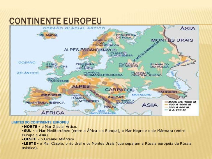 Em Que Hemisfério Se Localiza O Continente Europeu