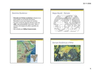 Continentes E Fundos Oceânicos [Modo De Compatibilidade]