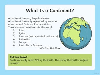 Continents | PDF