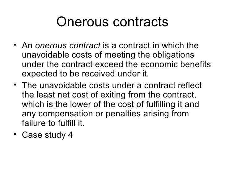 Contingencies and provisioning[1]