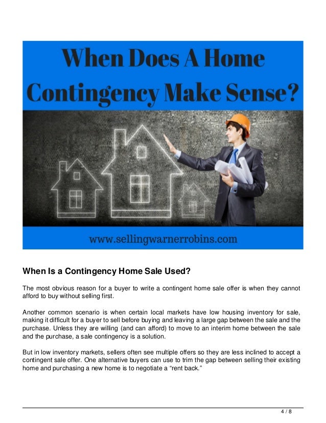 Contingency Home Sales