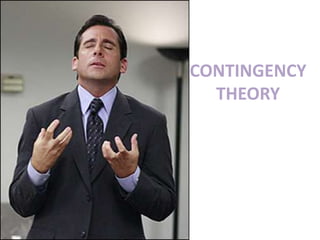 CONTINGENCY THEORY 